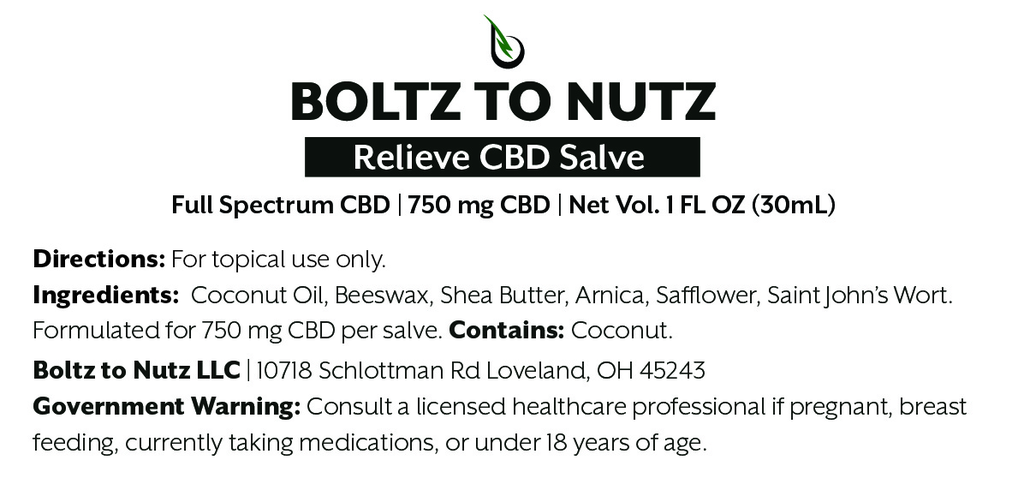 Relieve (Maximum Effect) CBD Salve