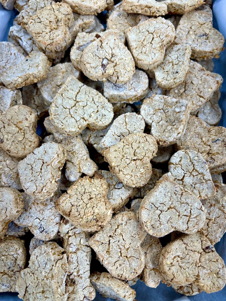 Hearts & Chips Flea and Tick Repellant Dog Biscuits